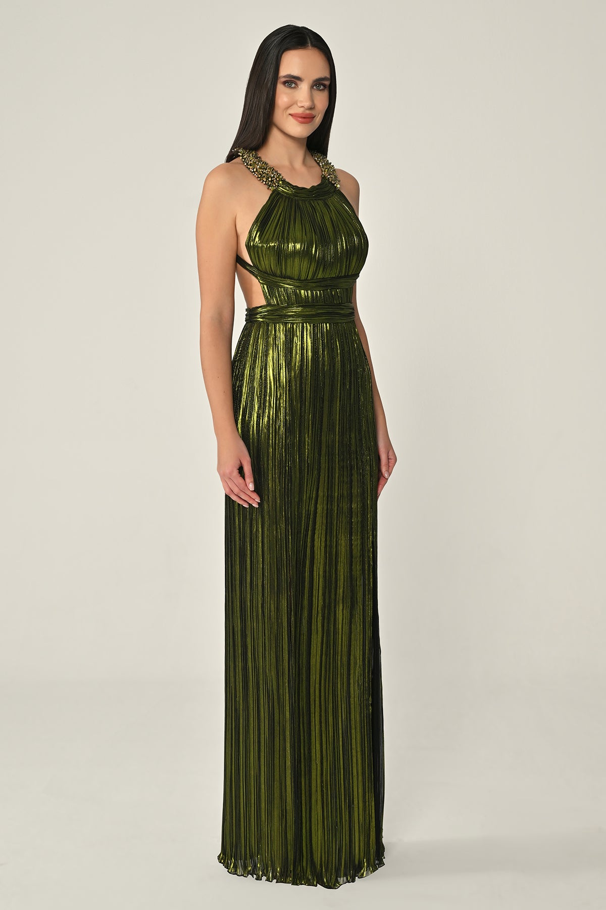 Midnight Whisper Dress - Maxi - Multi Color
