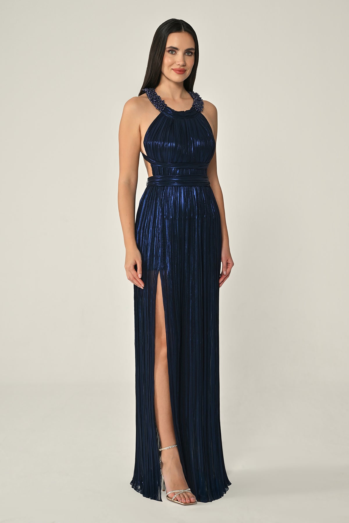 Midnight Whisper Dress - Maxi - Multi Color