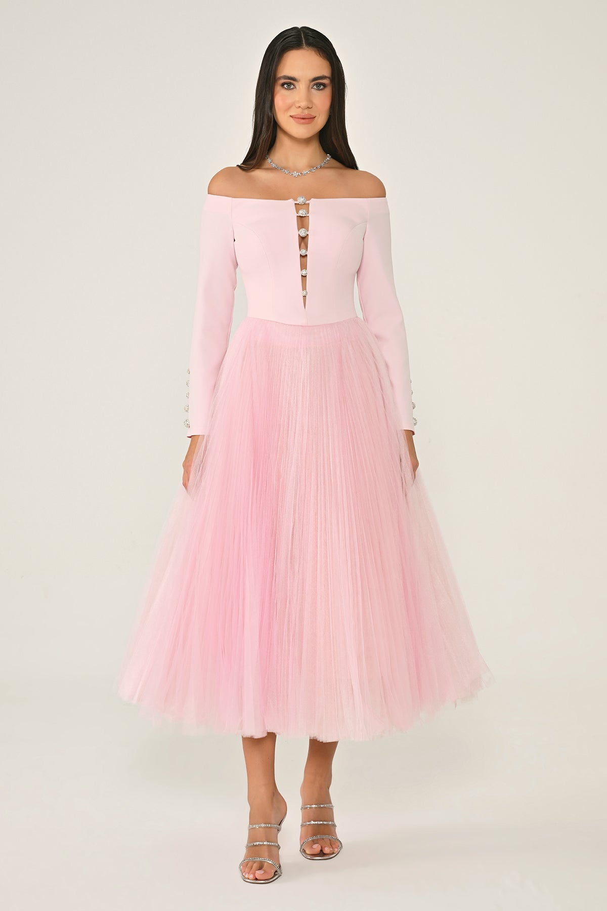 Jalila Dress - Midi - Multicolor