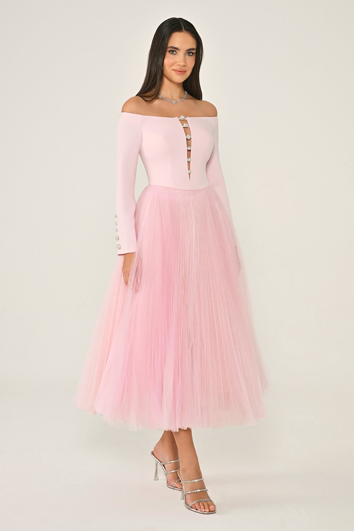 Jalila Dress - Midi - Multicolor