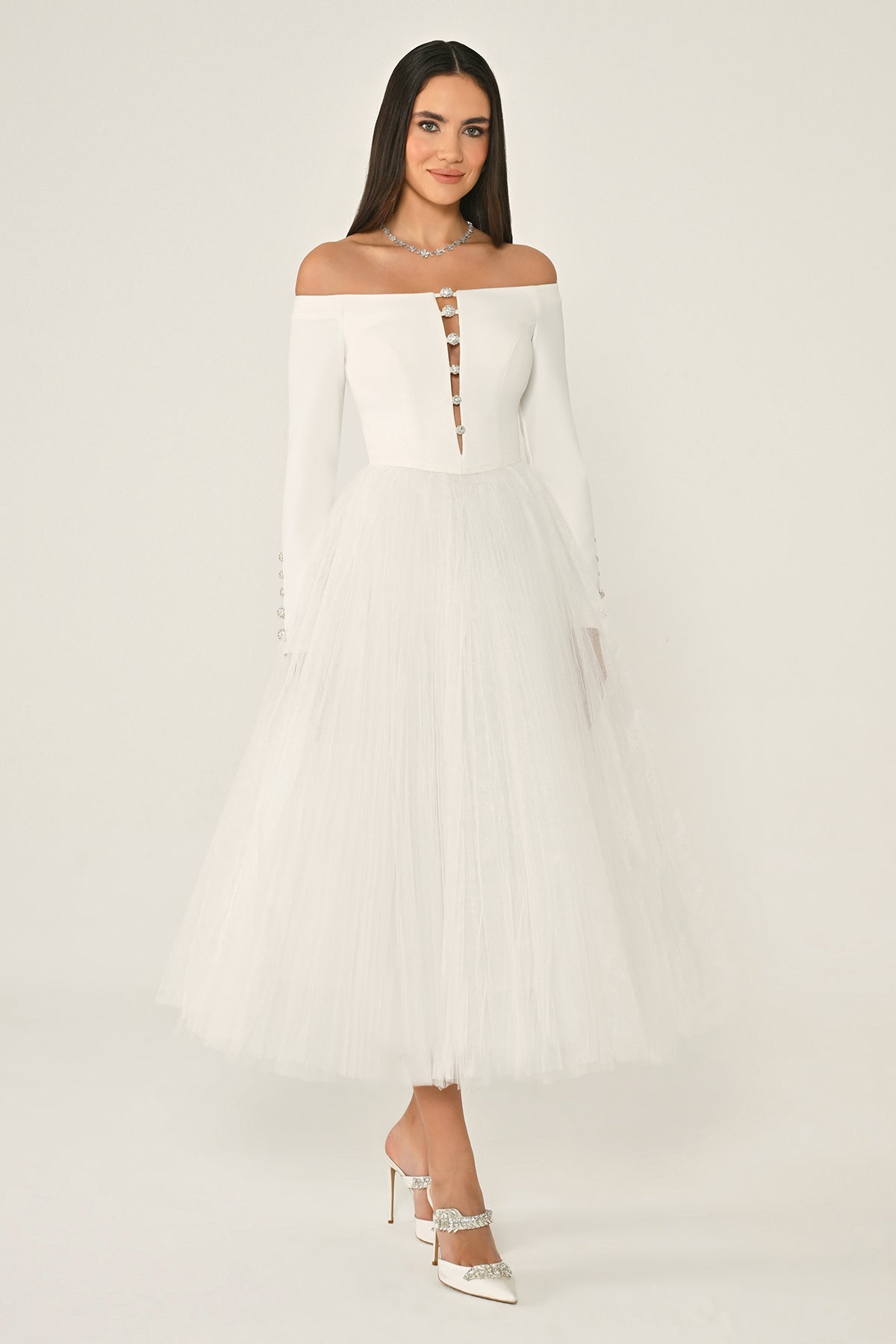 Jalila Dress - Midi - Multicolor