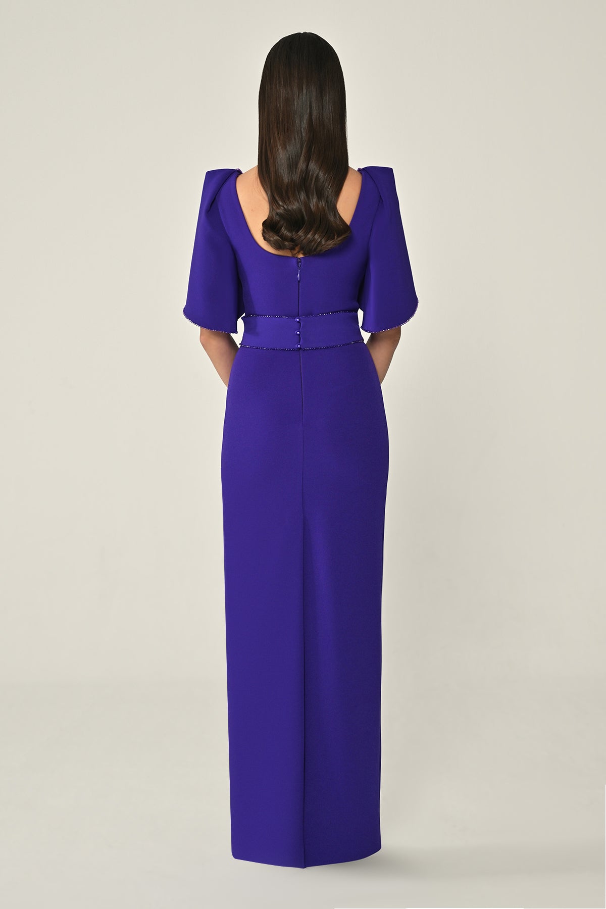 Formal Dress - Maxi - Multi Color