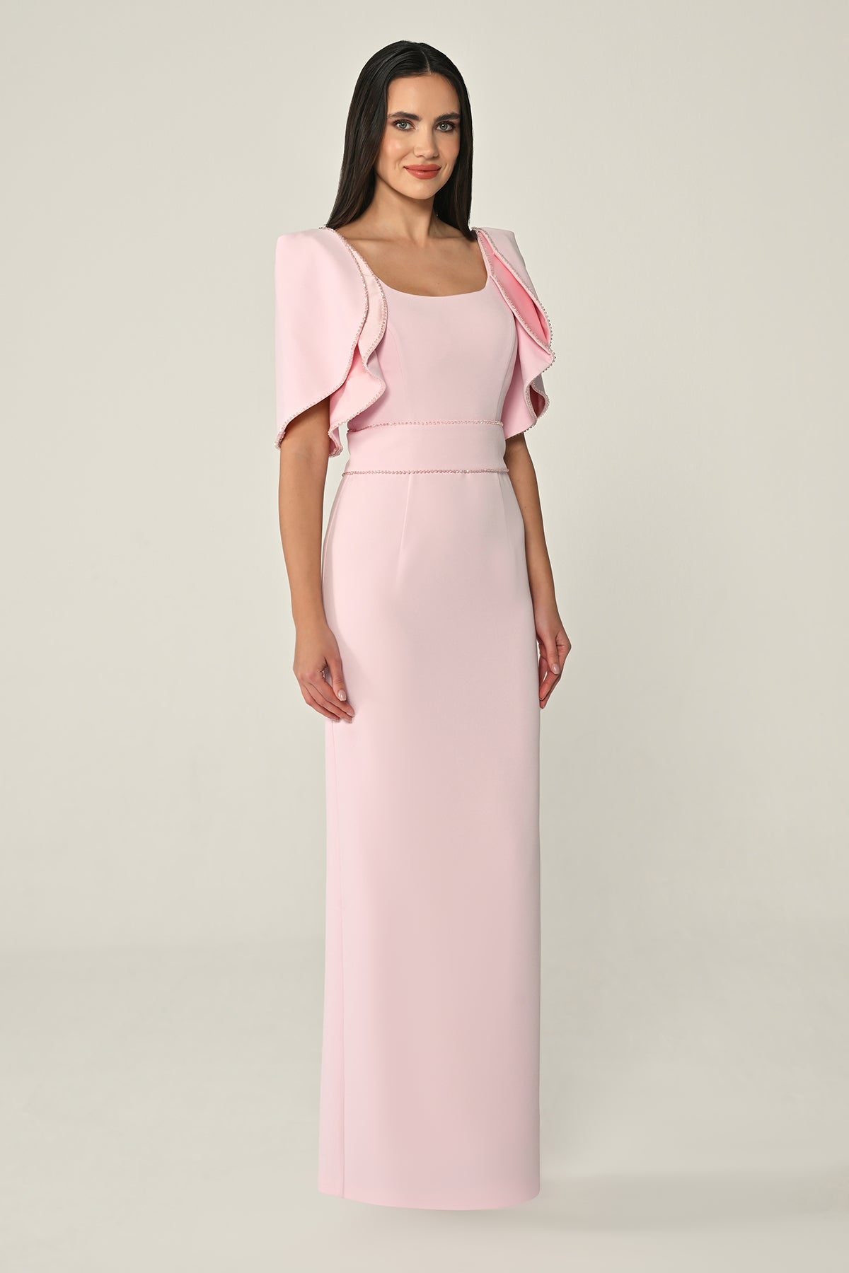 Formal Dress - Maxi - Multi Color