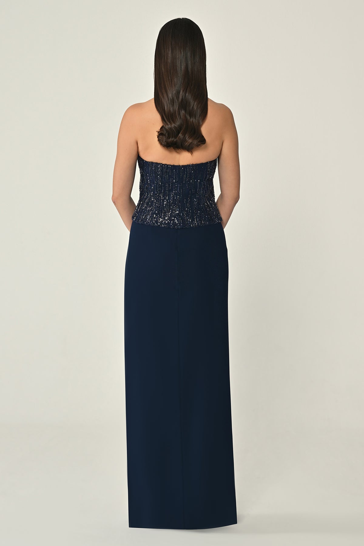 Nina Dress - Maxi - Navy Blue