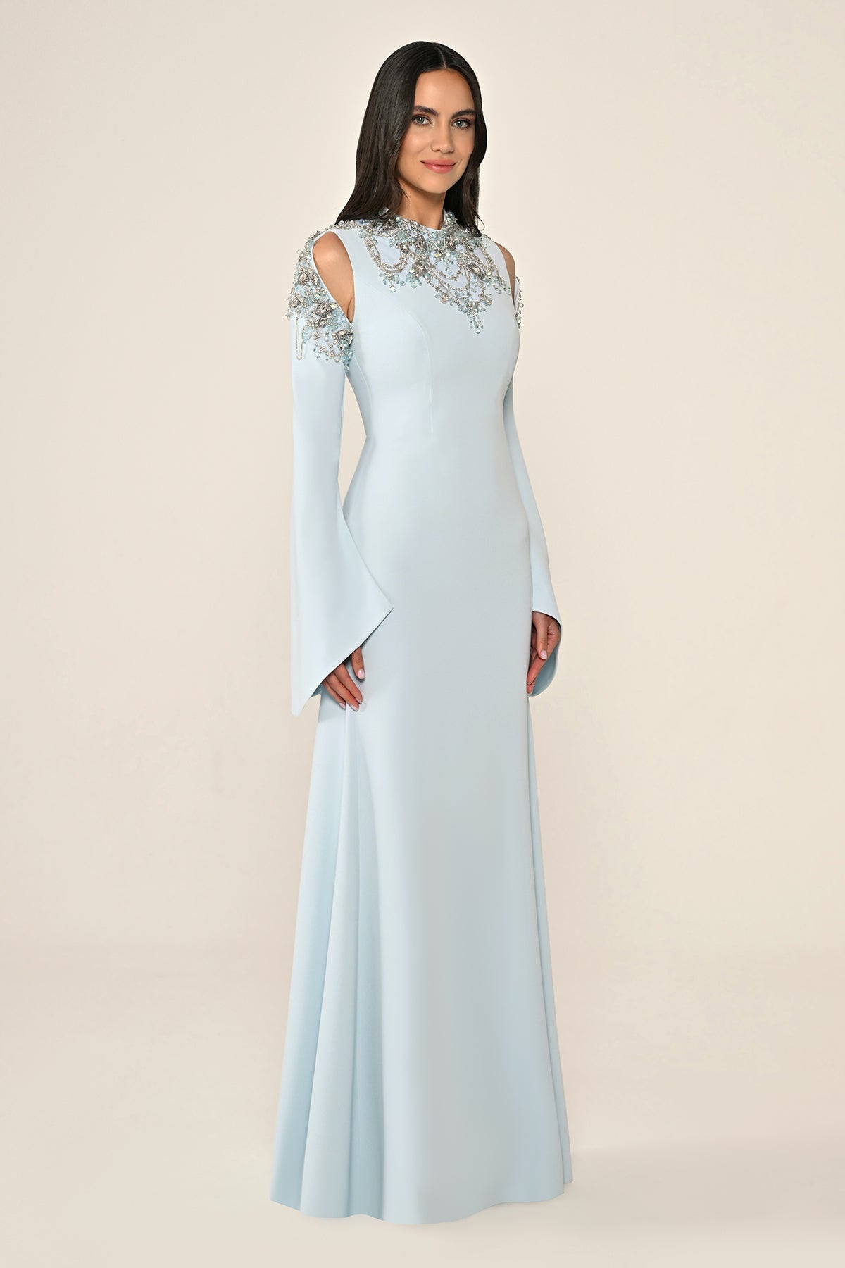 Hollywood Luxe Dress - Maxi - Multicolor