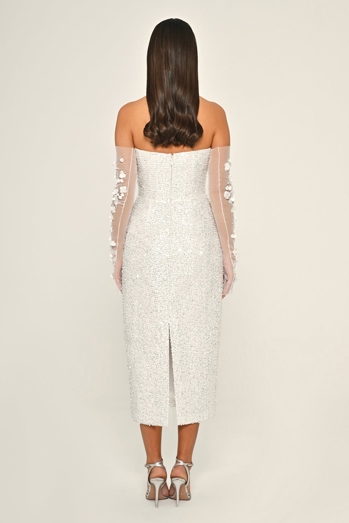 The Bride Dress - Midi - White