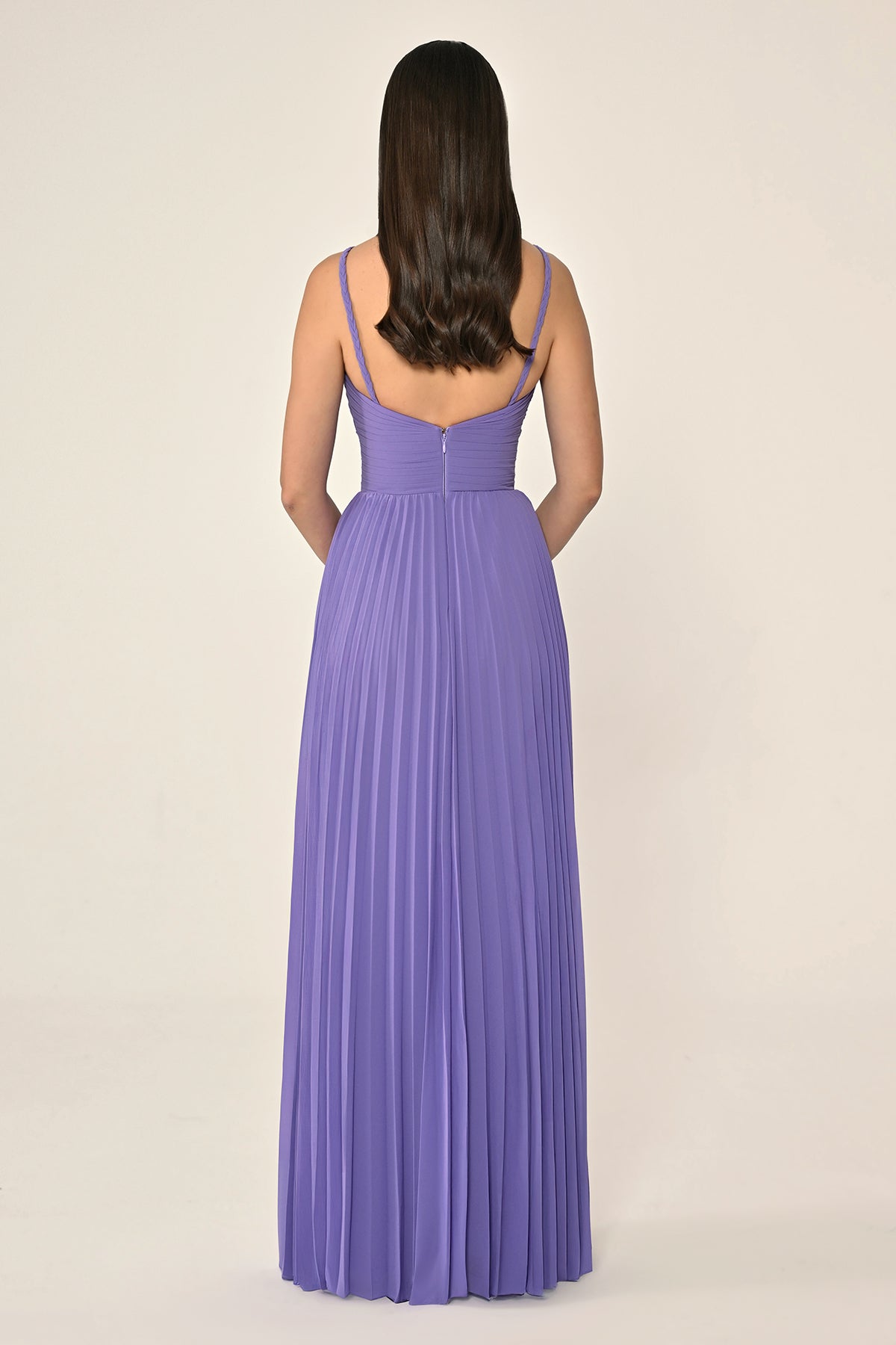 Pleata Dress - Maxi - Multicolor