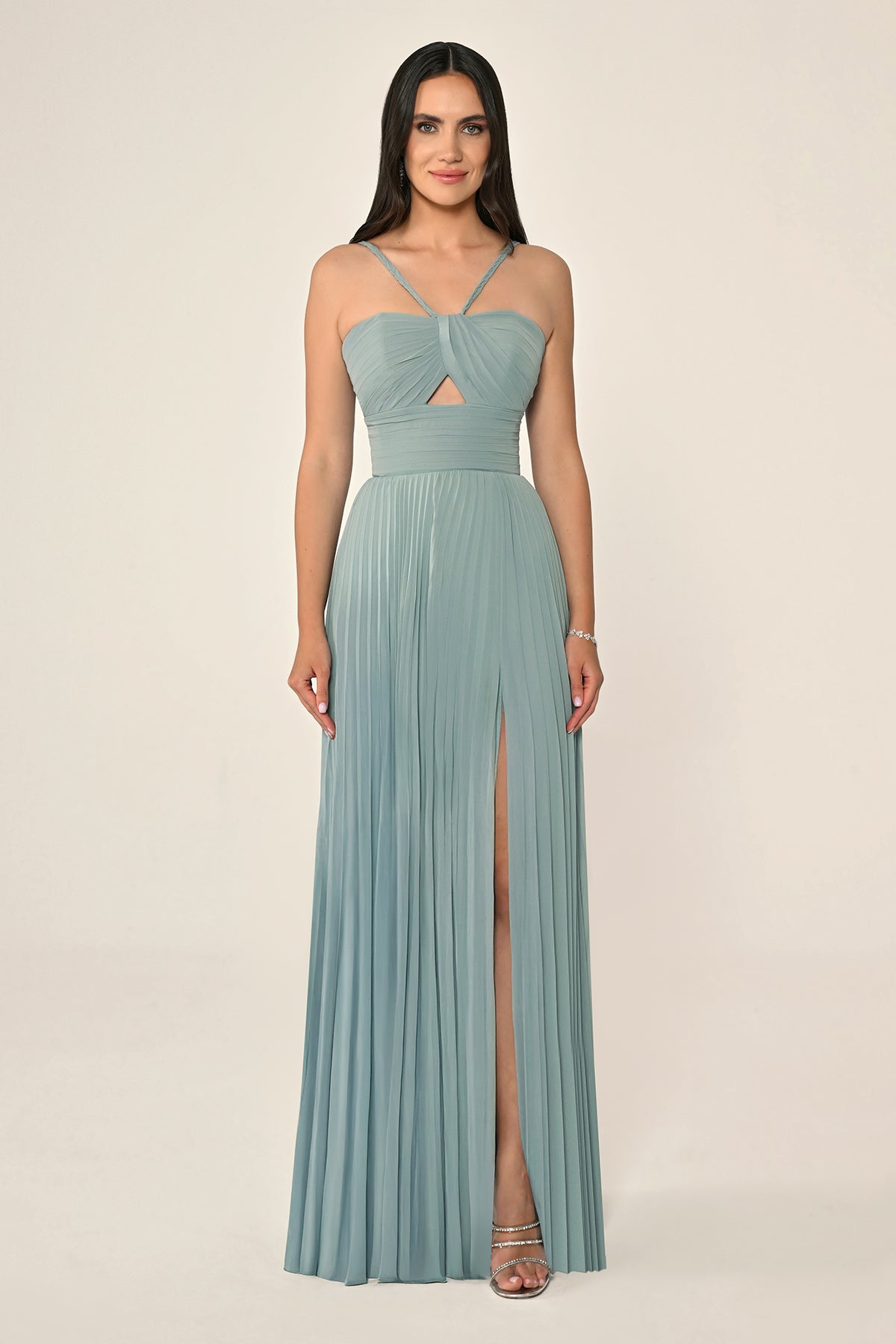 Pleata Dress - Maxi - Multicolor