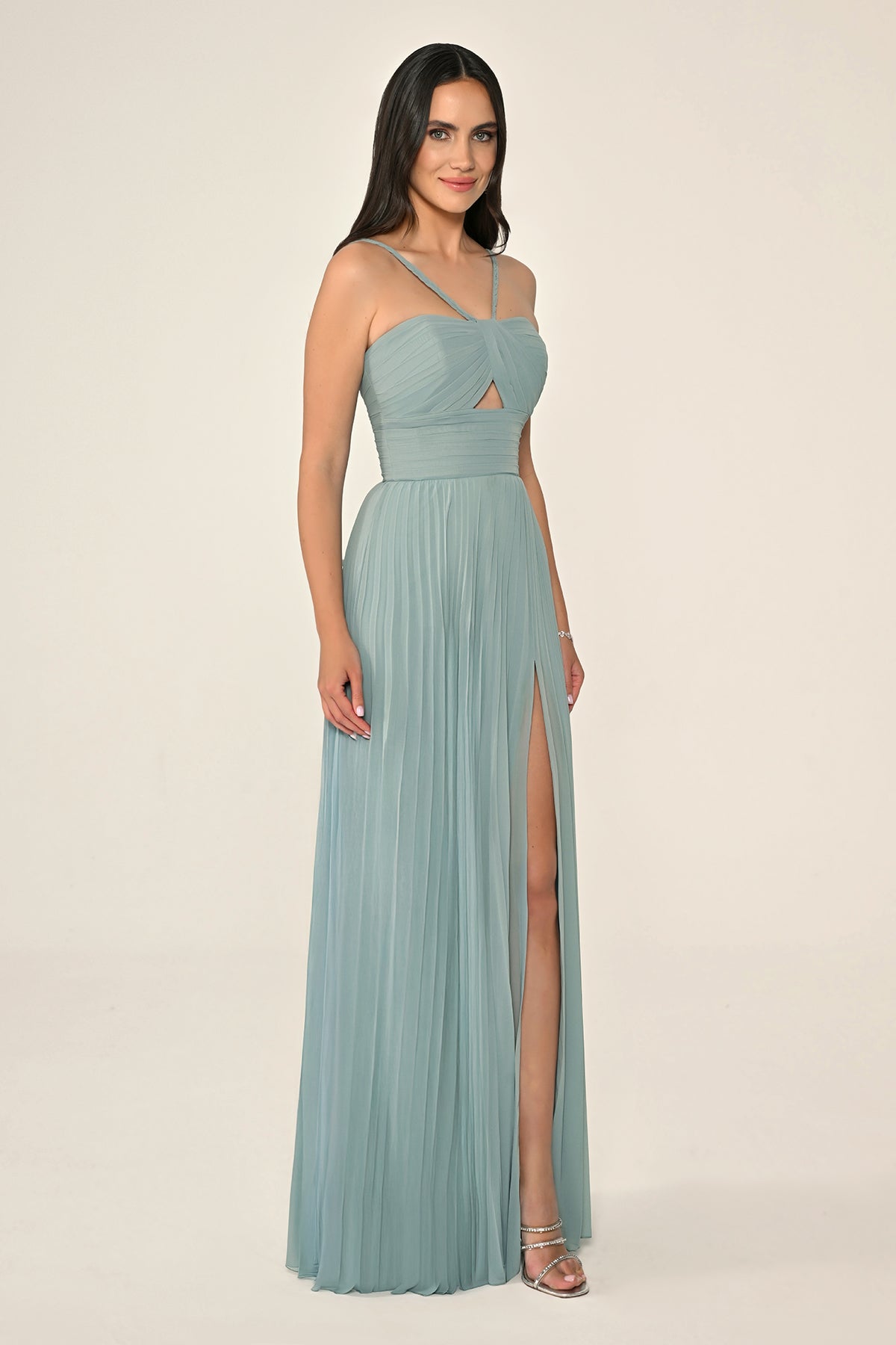 Pleata Dress - Maxi - Multicolor