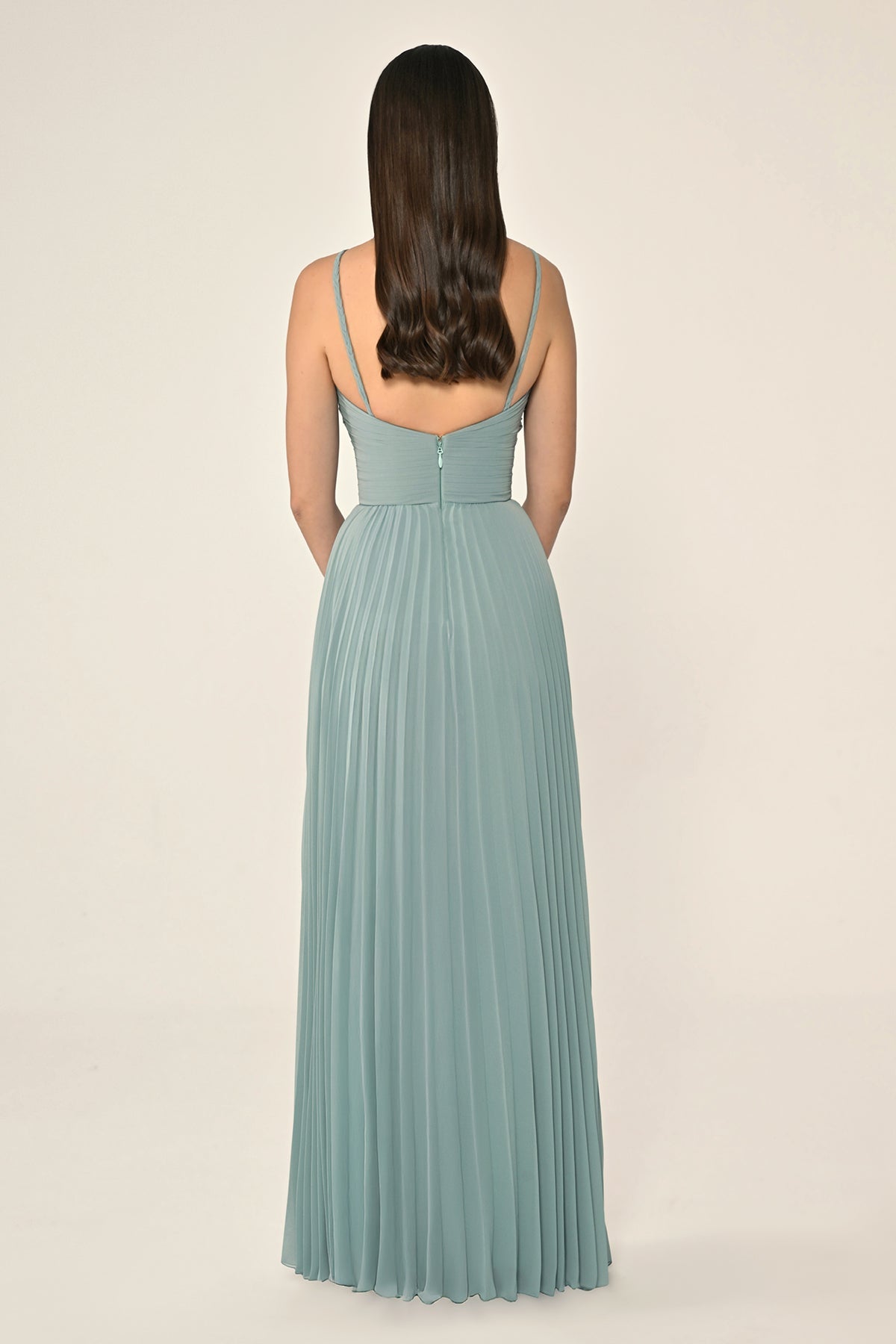 Pleata Dress - Maxi - Multicolor