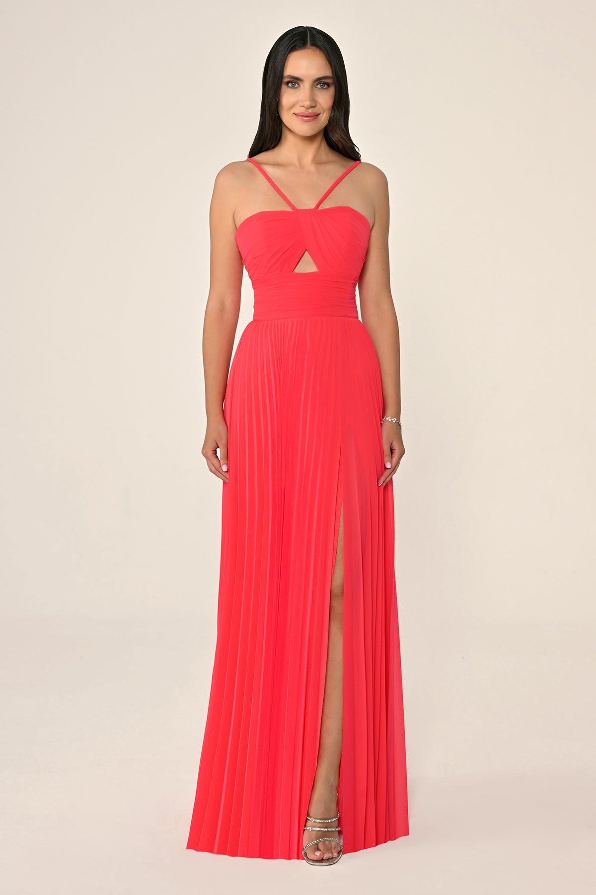 Pleata Dress - Maxi - Multicolor