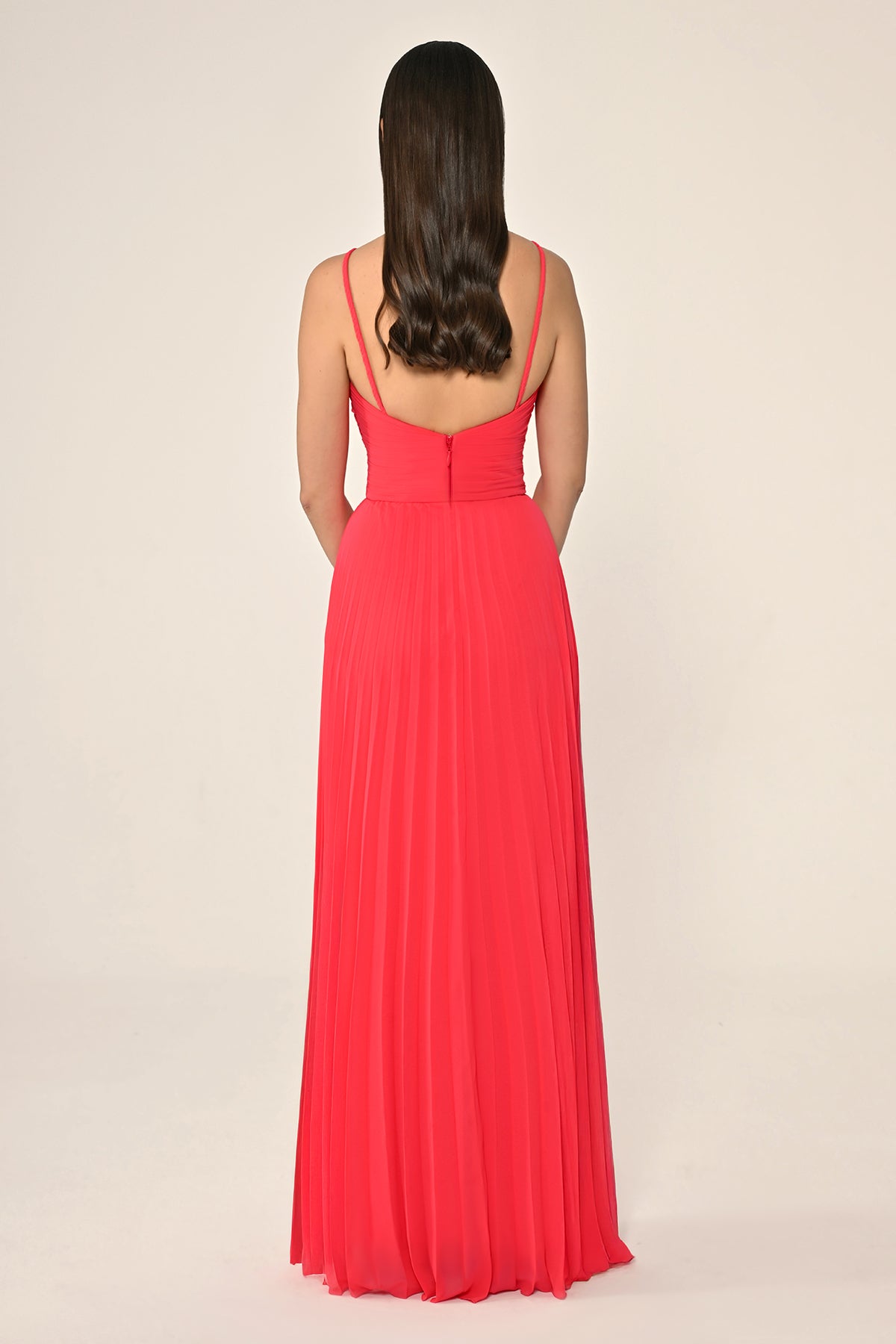 Pleata Dress - Maxi - Multicolor