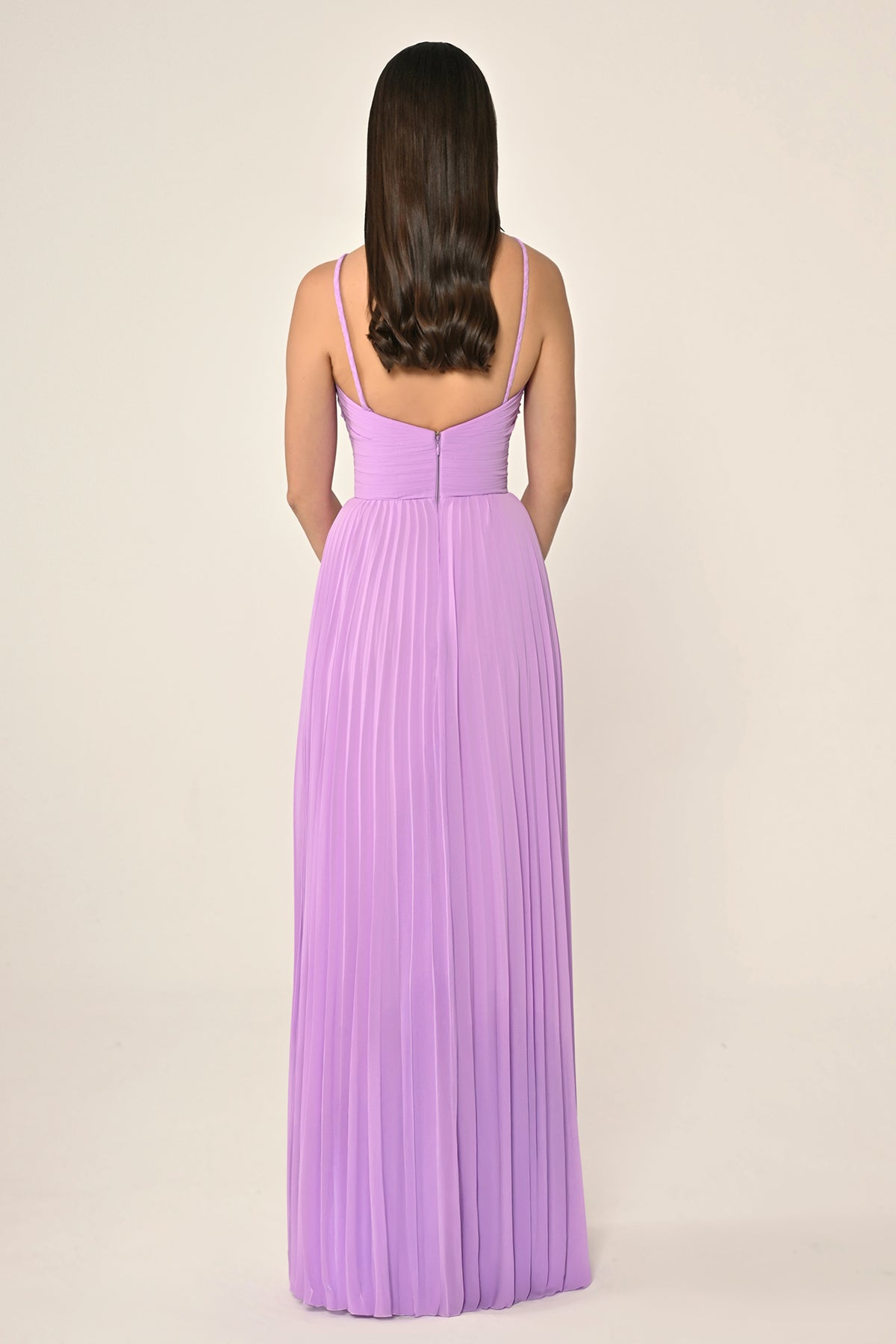 Pleata Dress - Maxi - Multicolor