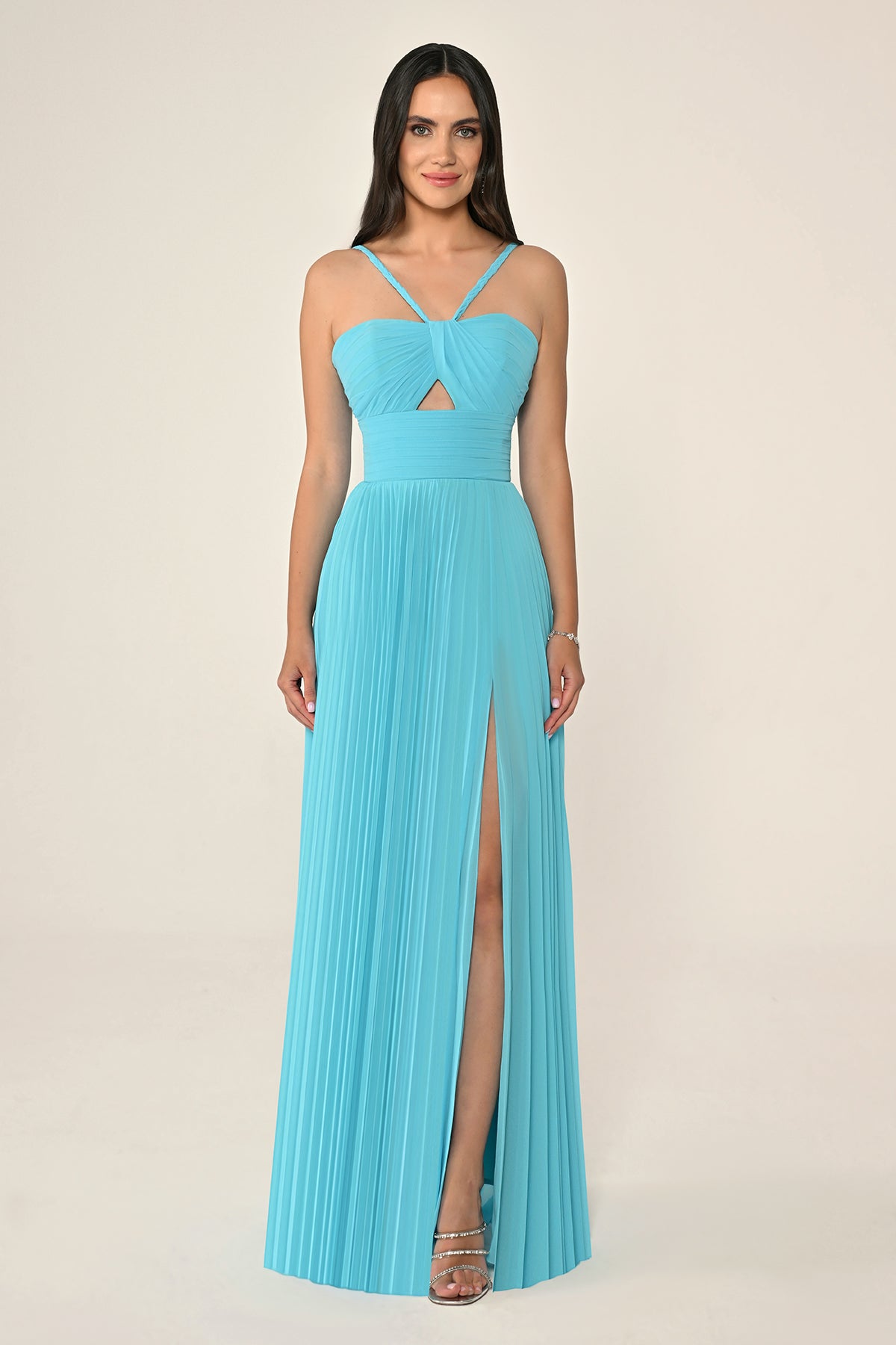 Pleata Dress - Maxi - Multicolor