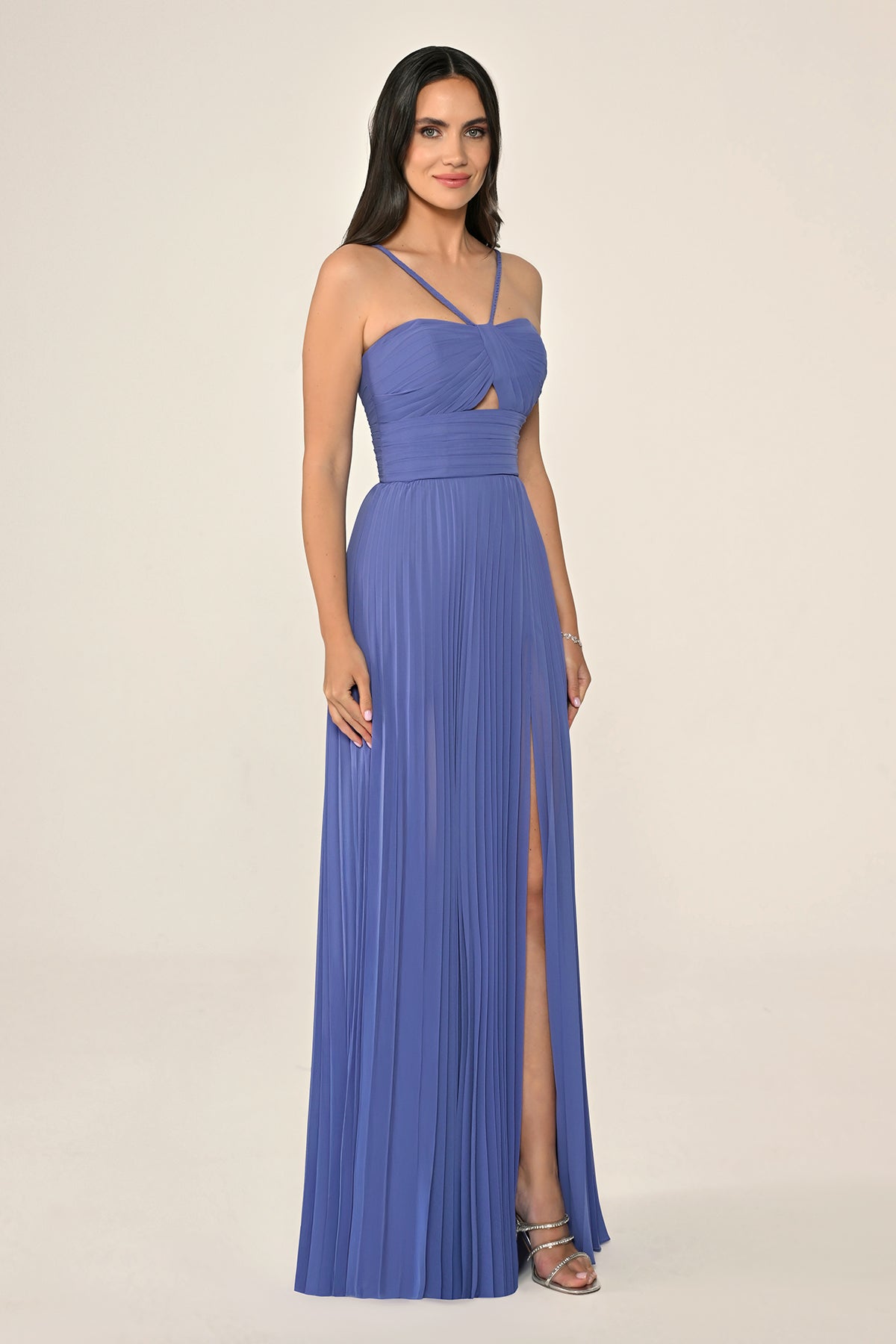 Pleata Dress - Maxi - Multicolor