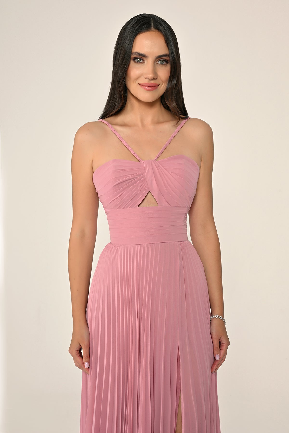 Pleata Dress - Maxi - Multicolor