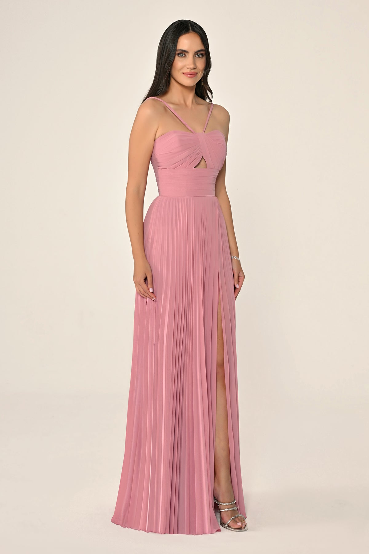 Pleata Dress - Maxi - Multicolor