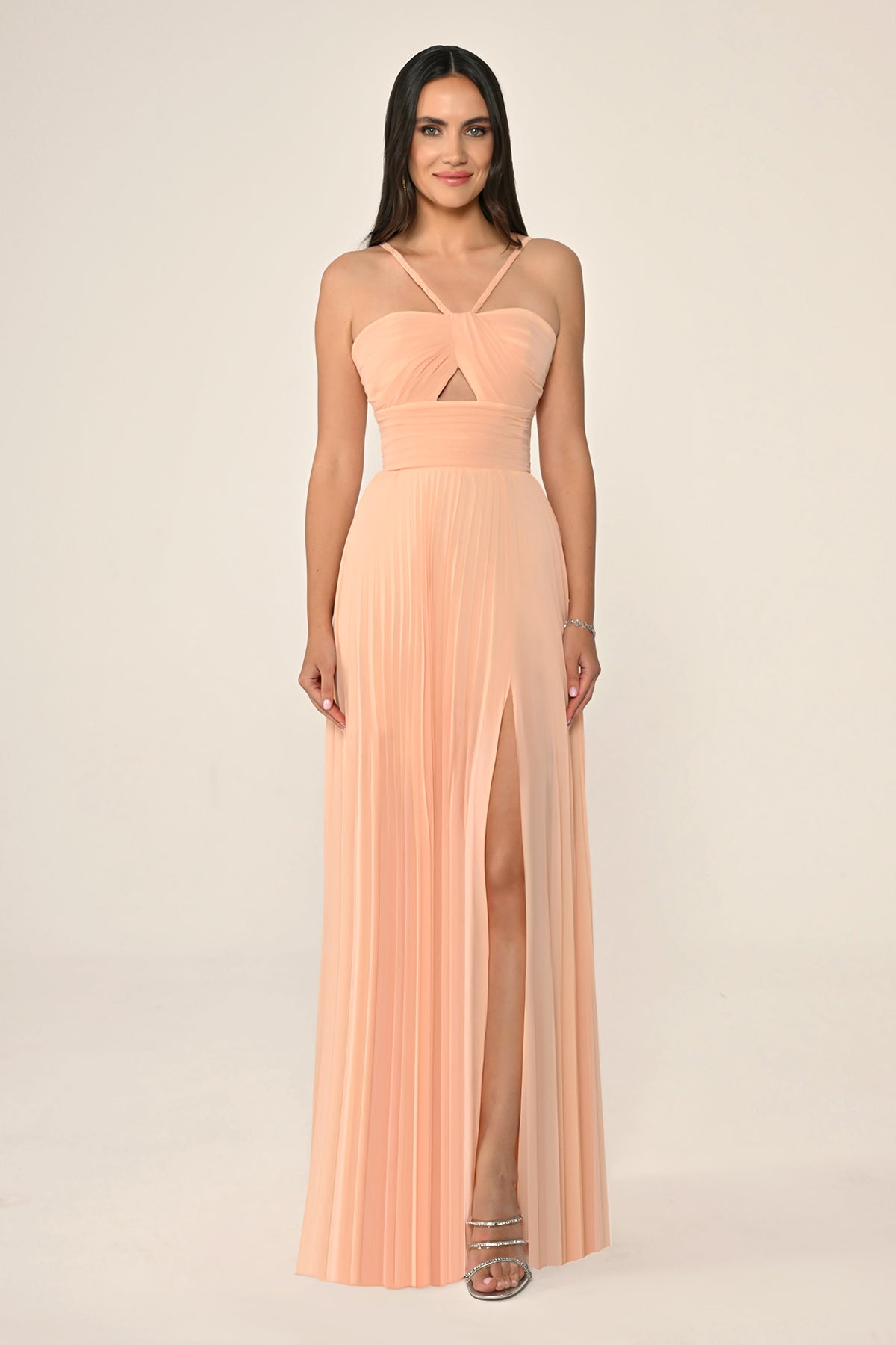 Pleata Dress - Maxi - Multicolor