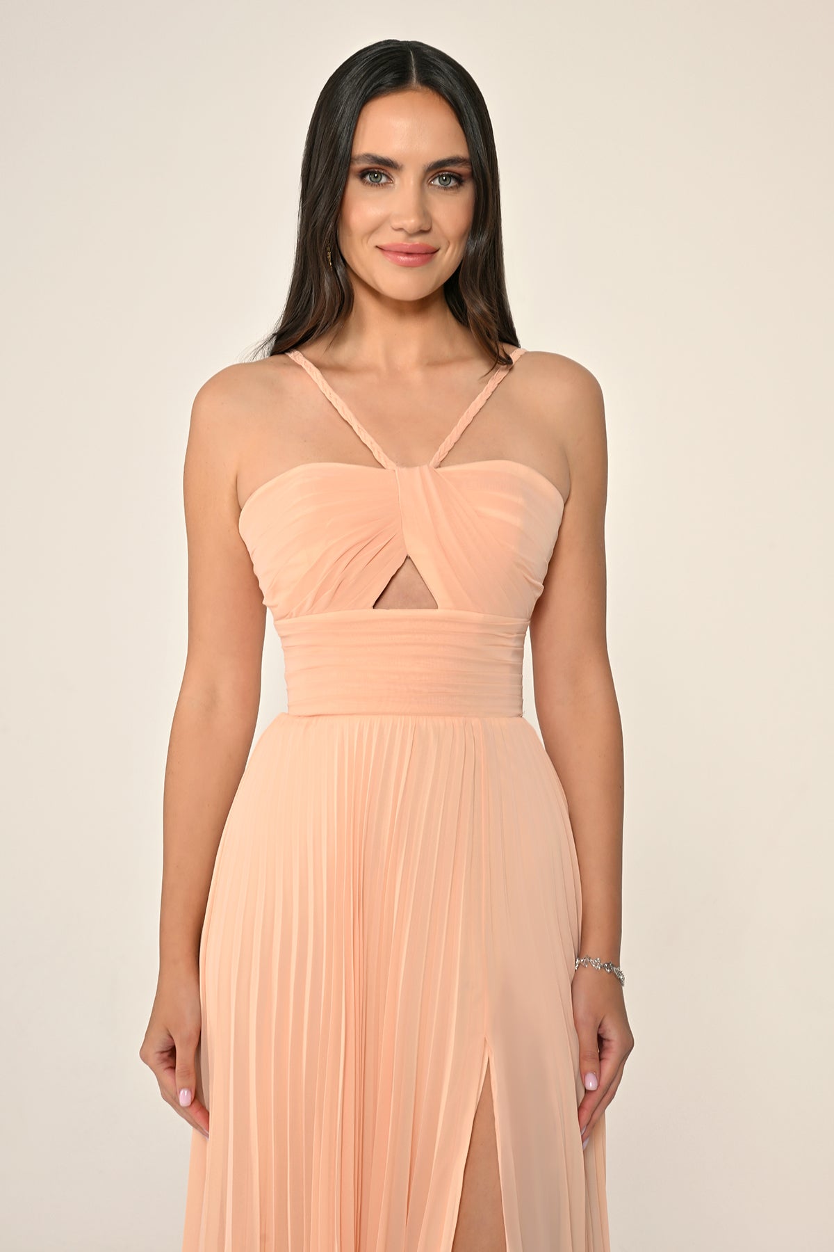 Pleata Dress - Maxi - Multicolor