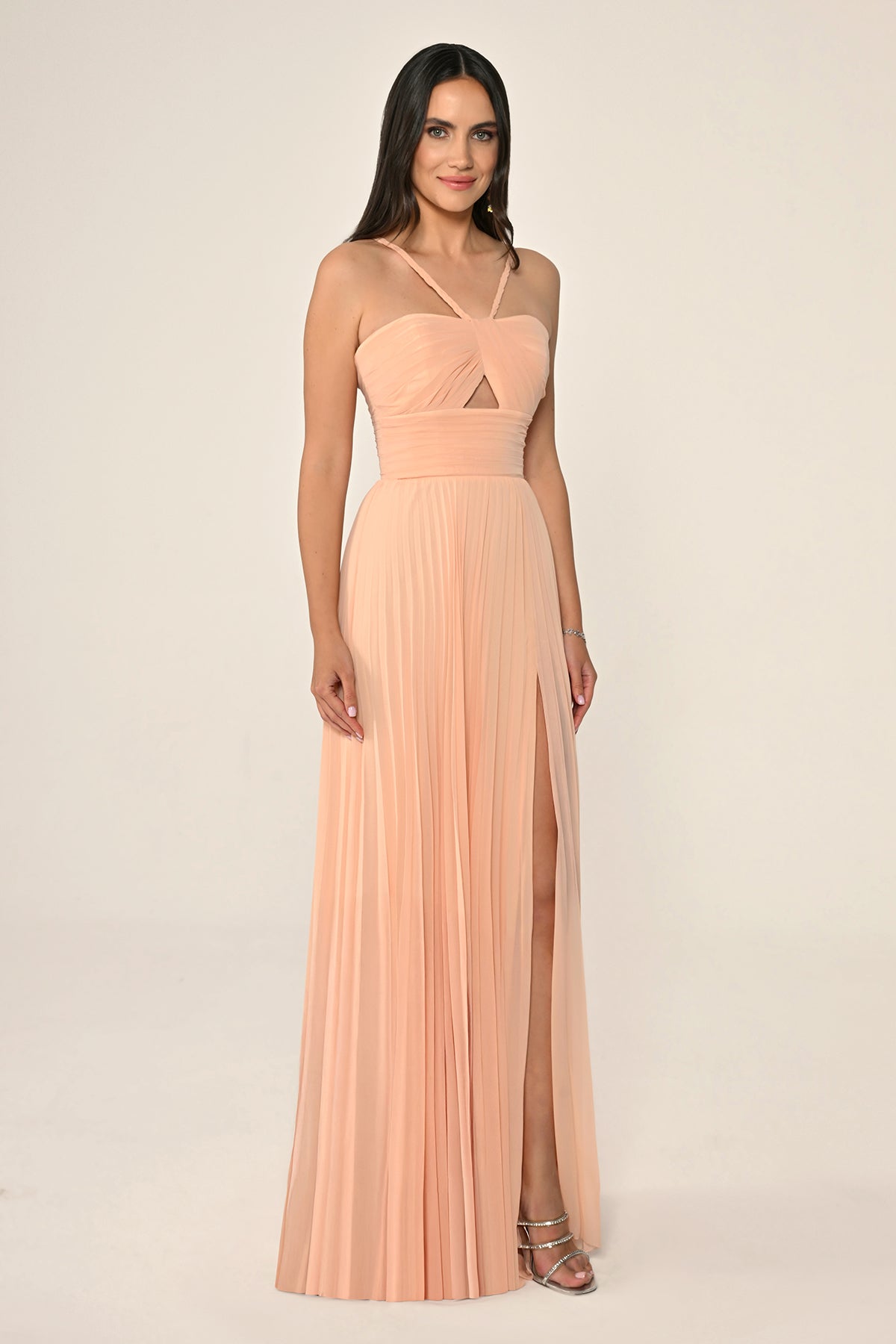 Pleata Dress - Maxi - Multicolor