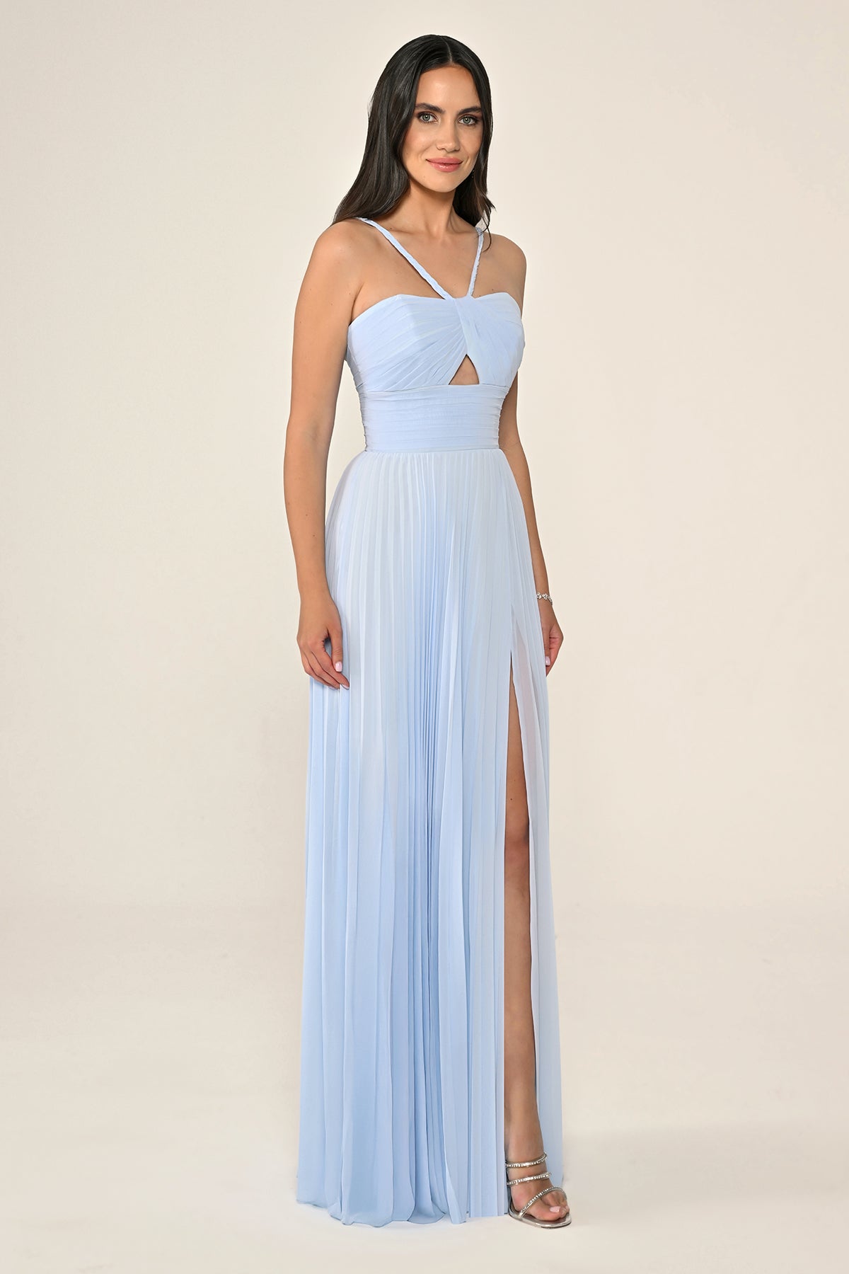 Pleata Dress - Maxi - Multicolor