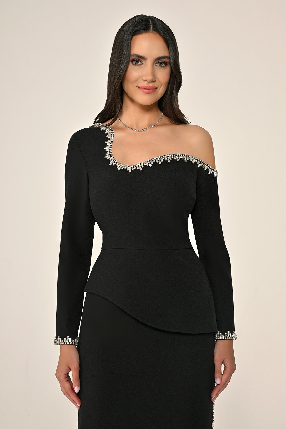 Plus Size Joelle Dress - Midi - Black