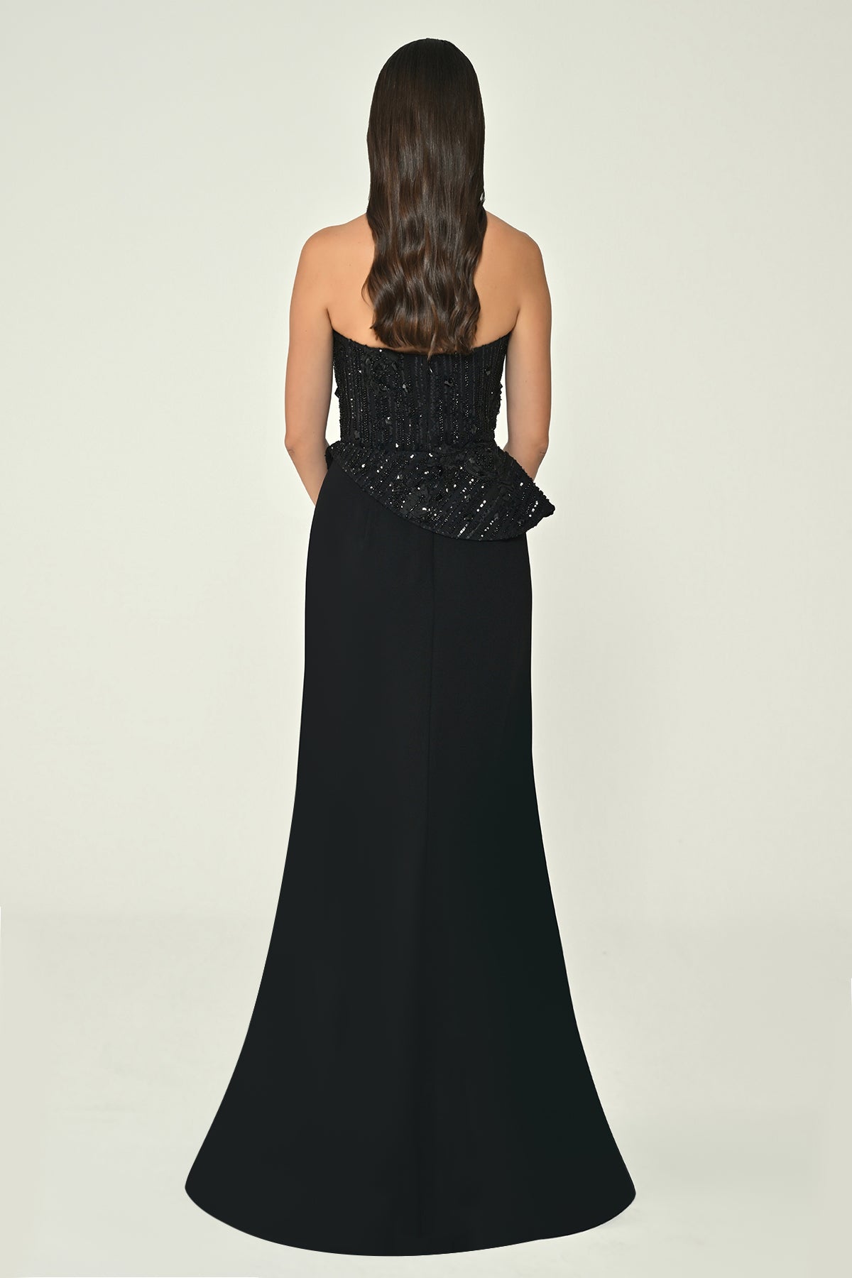 Plus Size - Shimmer Dress  - Maxi - Multcolor