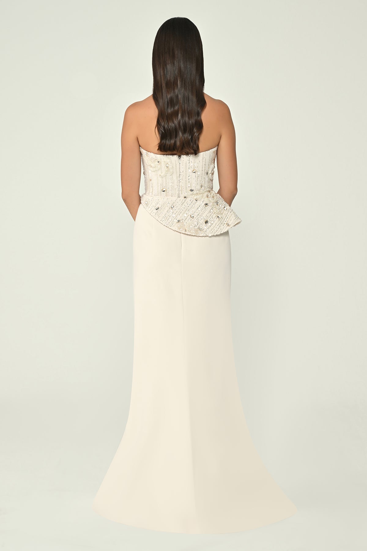 Plus Size - Shimmer Dress  - Maxi - Multcolor