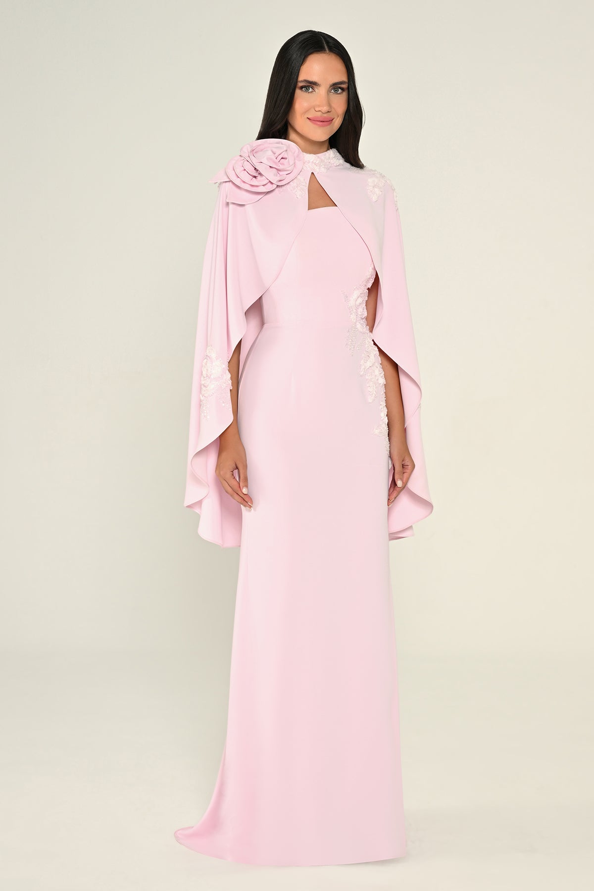 Rosalie Cape Dress - Maxi - Multicolor