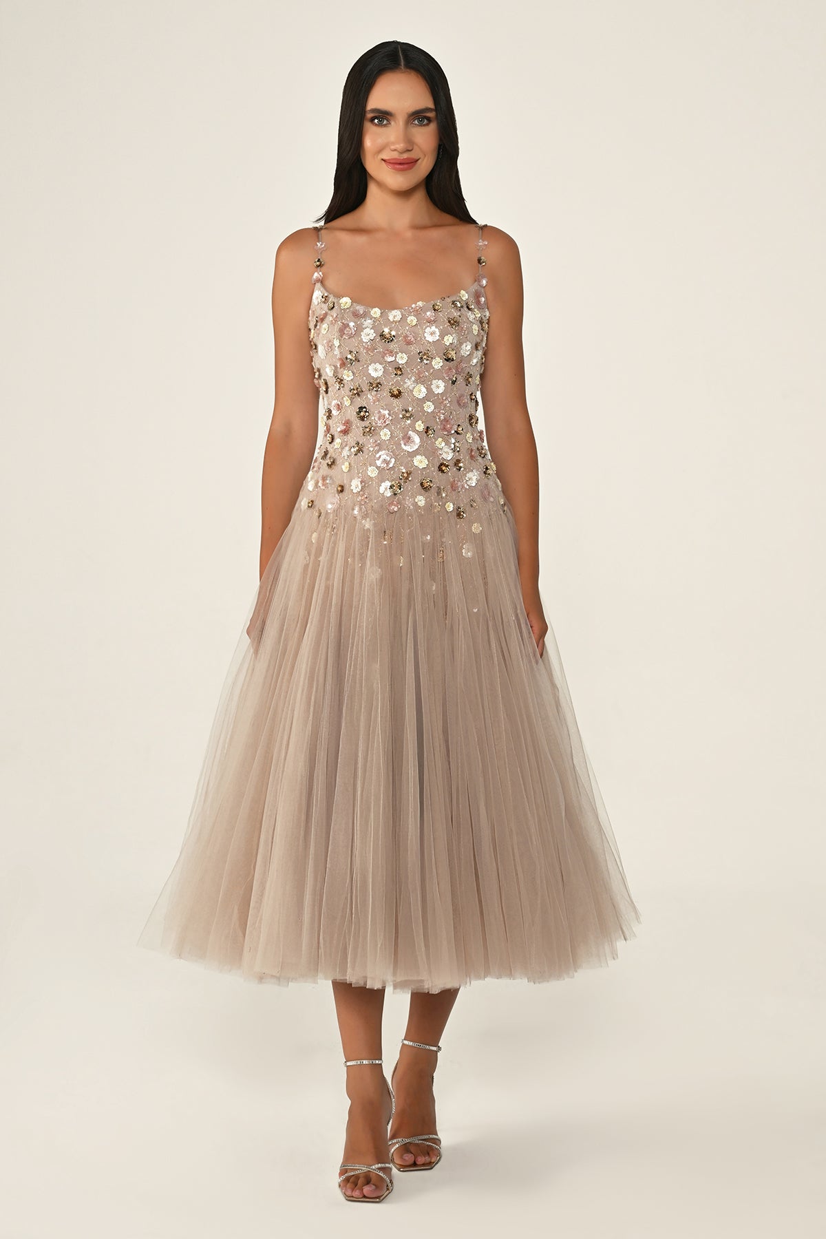 Tulleta Dress- Midi - Multicolor