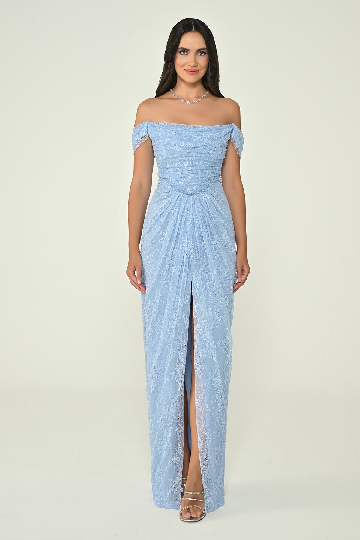 Serenade Lace Dress - Maxi - Multicolor