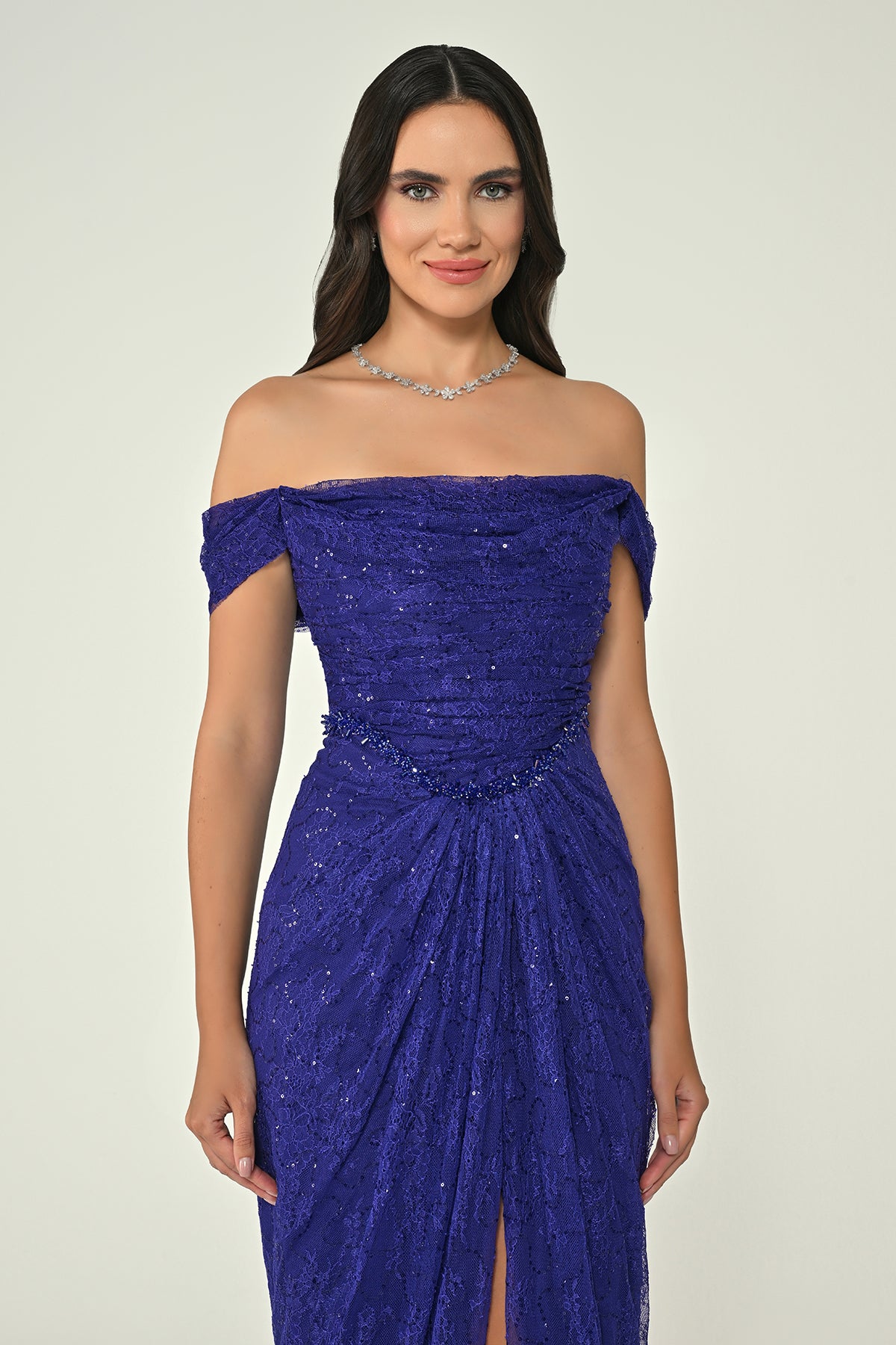 Serenade Lace Dress - Maxi - Multicolor