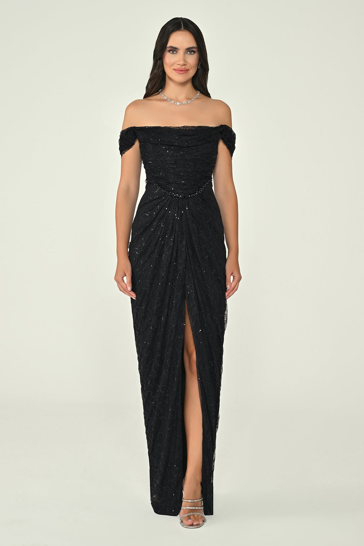 Serenade Lace Dress - Maxi - Multicolor