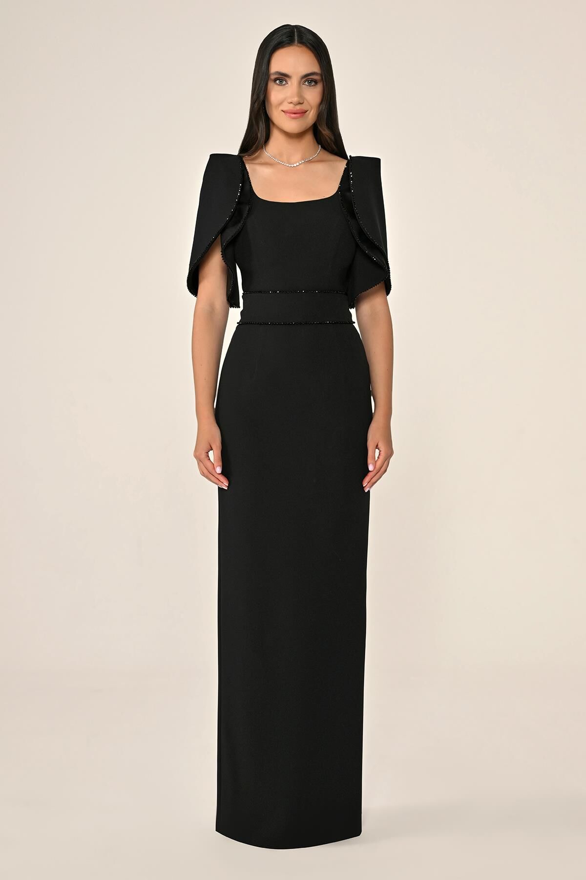 Formal Dress - Maxi - Multi Color