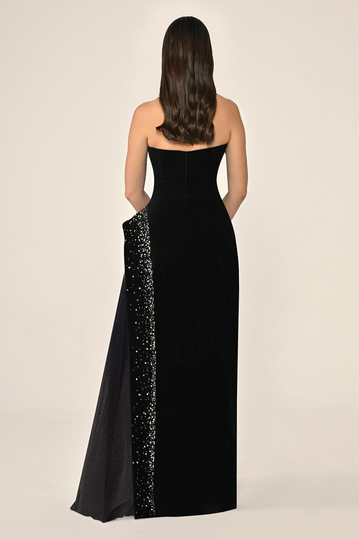Delta Dress - Maxi - Velvet Black