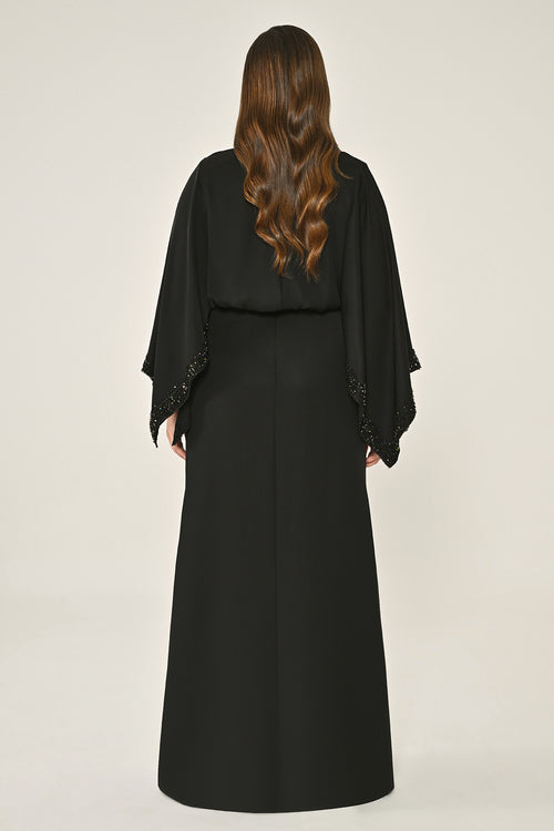 Plus Size - Kimono Dress - Maxi