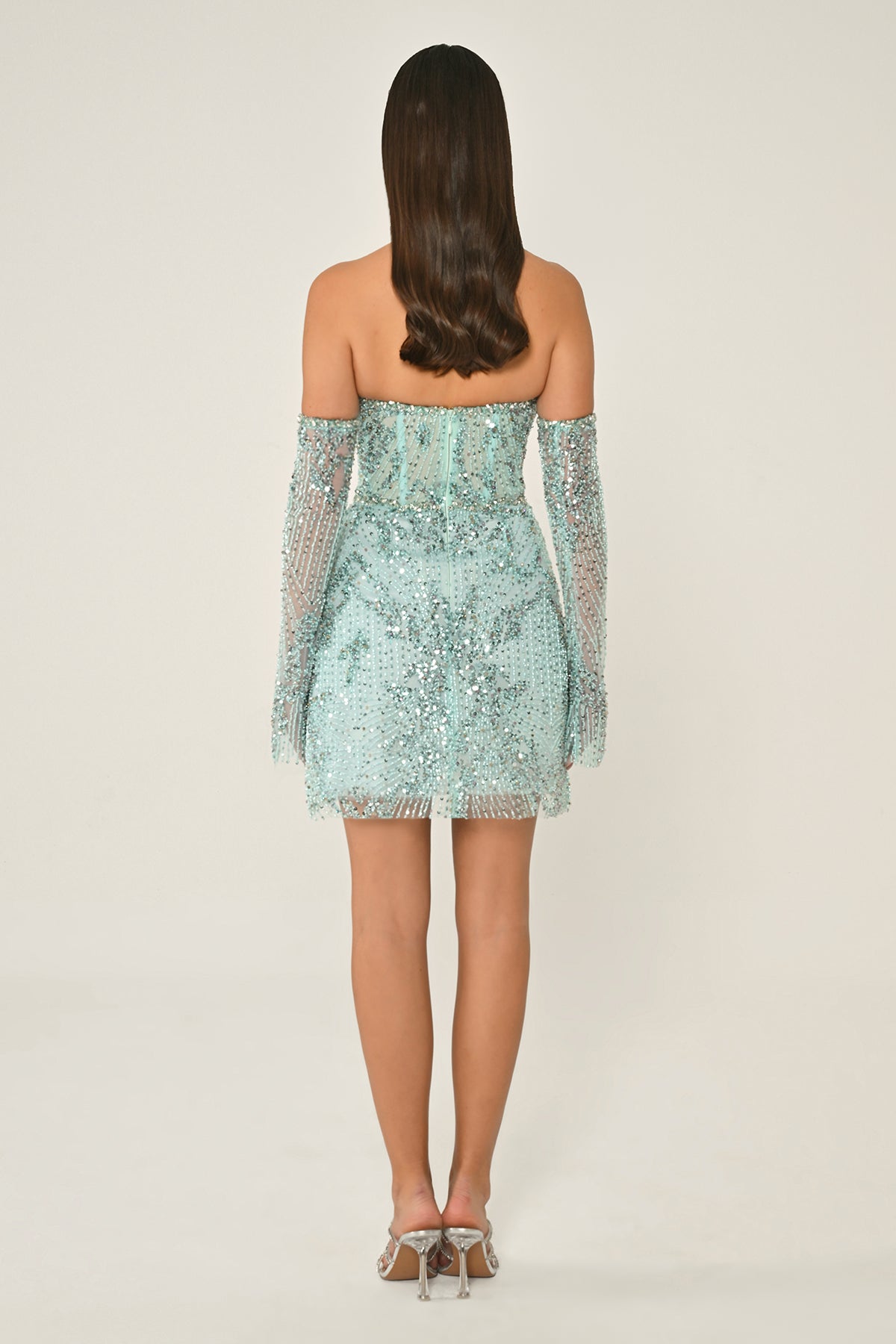 Embriodered Dress - Mini - Multi Color