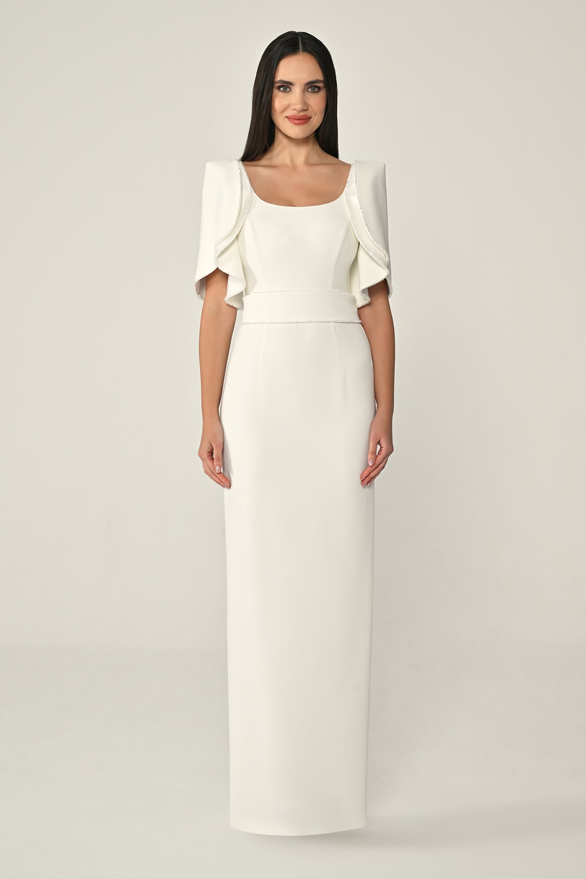 Formal Dress - Maxi - Multi Color