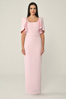 Formal Dress - Maxi - Multi Color