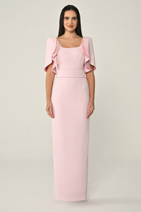 Formal Dress - Maxi - Multi Color