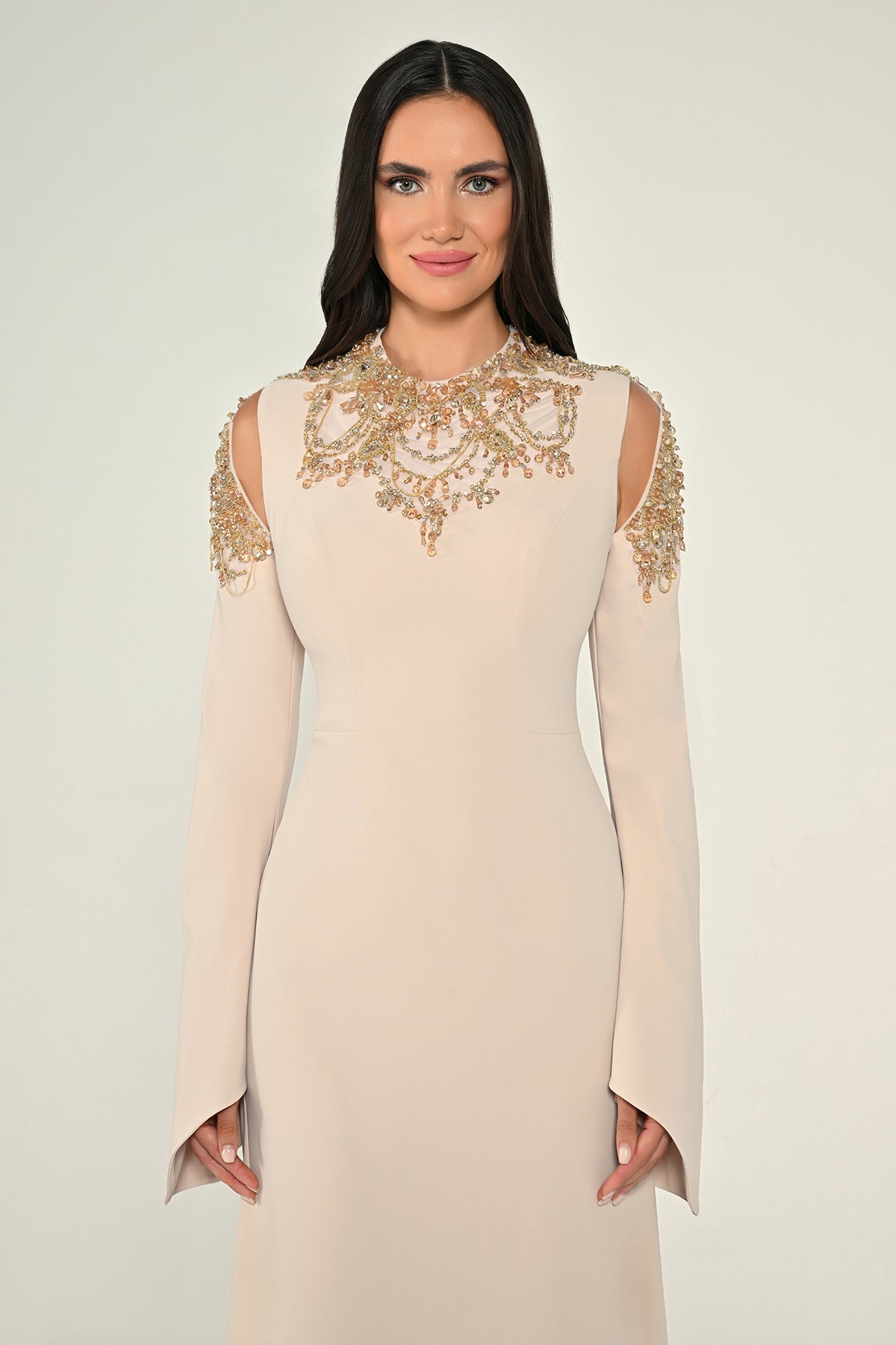 Hollywood Luxe Dress - Maxi - Multicolor