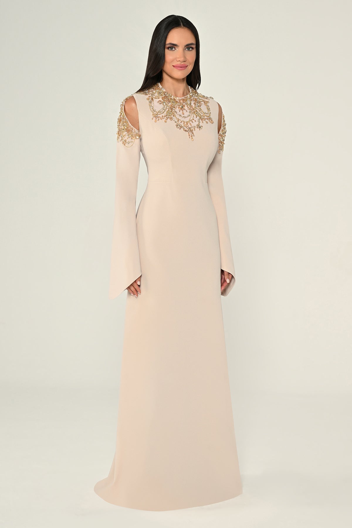 Hollywood Luxe Dress - Maxi - Multicolor