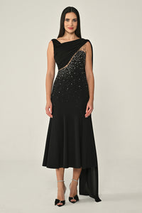 Swan Song Dress - Midi - Multi Color