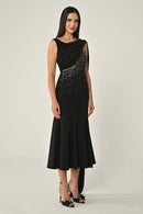 Swan Song Dress - Midi - Multi Color