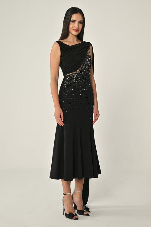 Swan Song Dress - Midi - Multi Color