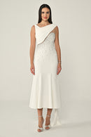 Swan Song Dress - Midi - Multi Color