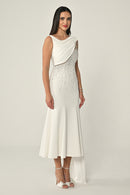 Swan Song Dress - Midi - Multi Color