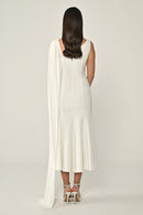 Swan Song Dress - Midi - Multi Color