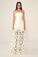 Luna Hearted Dress - Maxi - Multicolor