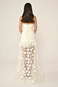 Luna Hearted Dress - Maxi - Multicolor